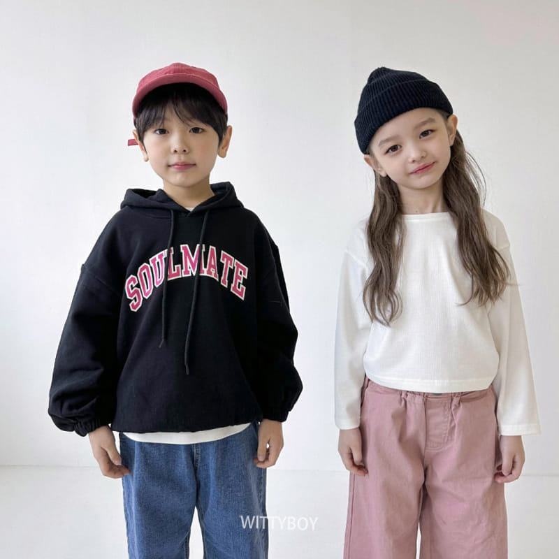 Witty Boy - Korean Children Fashion - #minifashionista - Soul Hoody Tee - 5