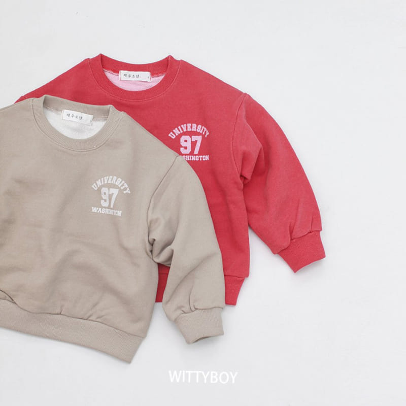 Witty Boy - Korean Children Fashion - #prettylittlegirls - Washington Sweatshirt - 2