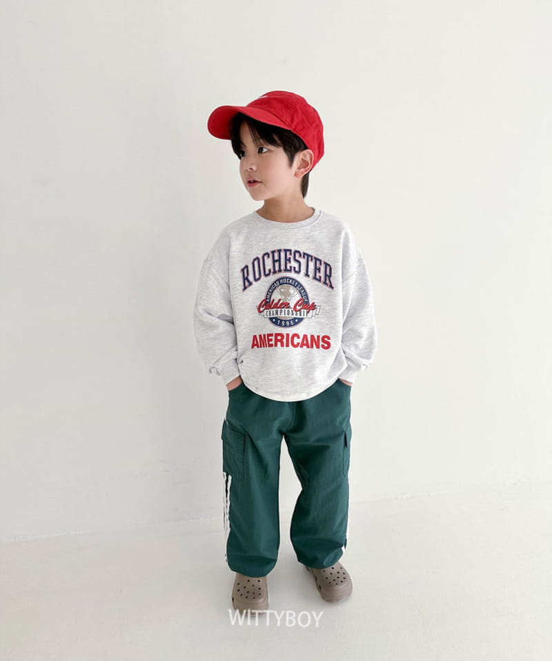 Witty Boy - Korean Children Fashion - #prettylittlegirls - Rochester Sweatshirt - 3