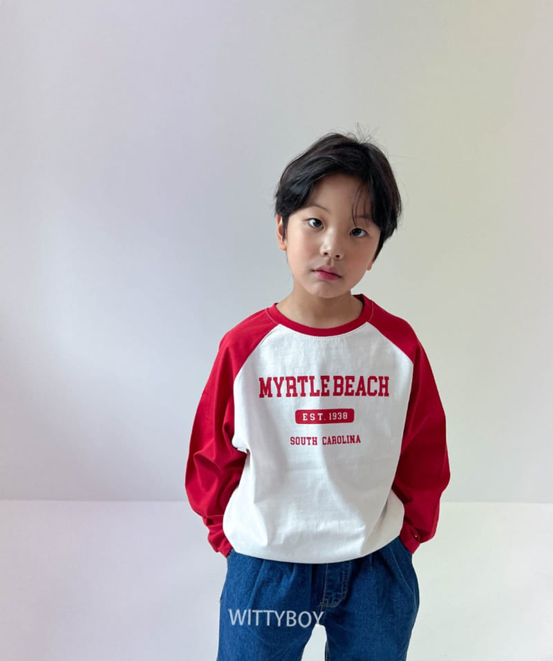 Witty Boy - Korean Children Fashion - #prettylittlegirls - Mystic Raglan Tee - 10