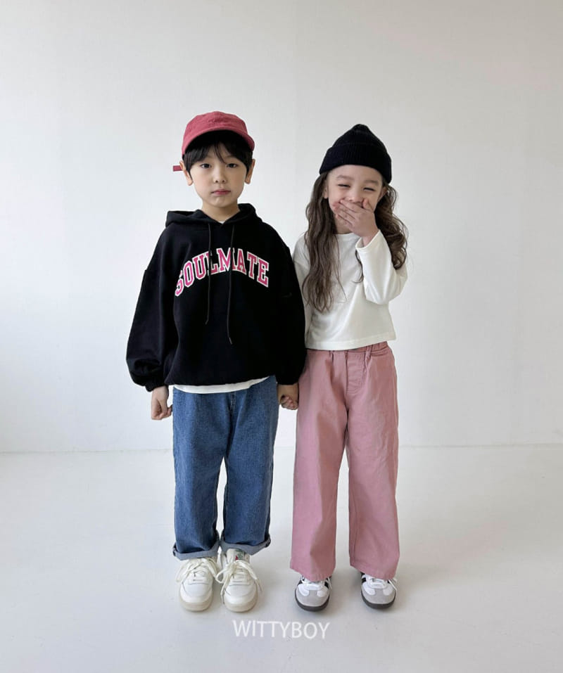 Witty Boy - Korean Children Fashion - #prettylittlegirls - Soul Hoody Tee - 6