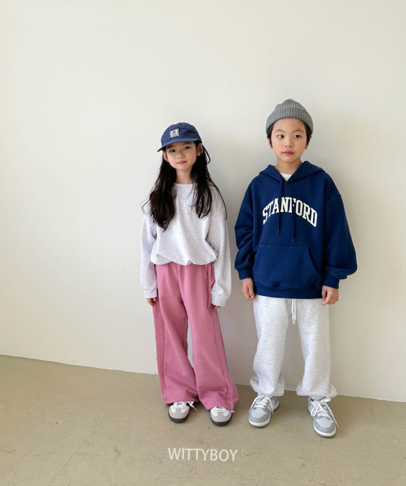 Witty Boy - Korean Children Fashion - #stylishchildhood - Stanford Hoody Tee - 5