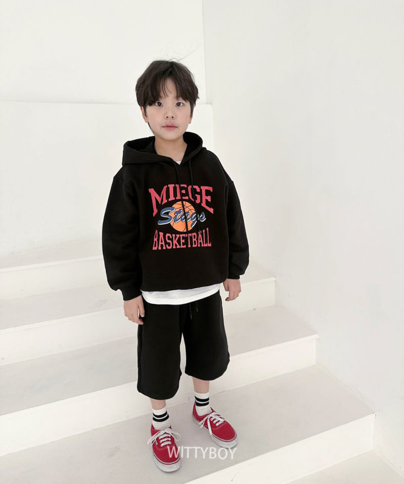 Witty Boy - Korean Children Fashion - #toddlerclothing - Stage Hoody Tee - 4