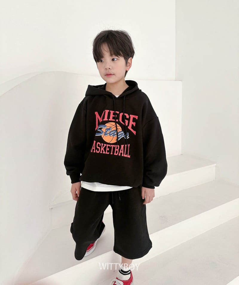 Witty Boy - Korean Children Fashion - #todddlerfashion - Stage Hoody Tee - 2