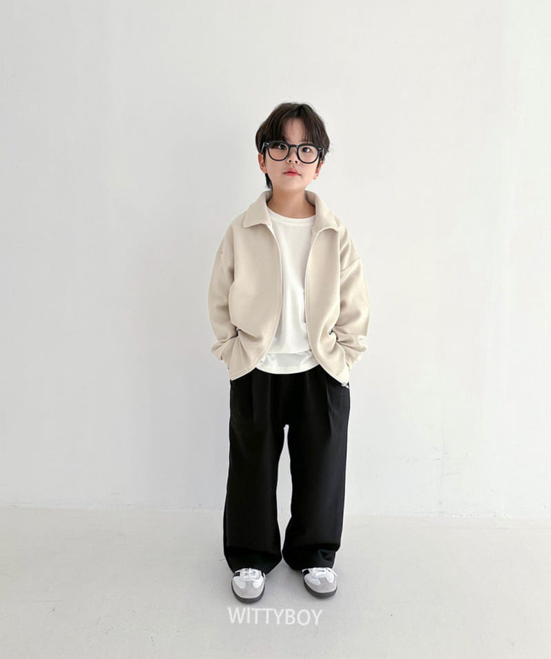 Witty Boy - Korean Children Fashion - #todddlerfashion - Butter Slacks - 9