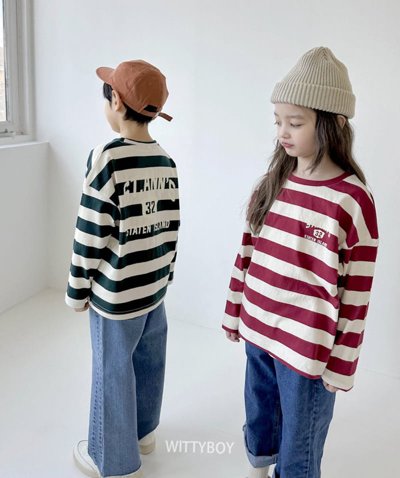 Witty Boy - Korean Children Fashion - #toddlerclothing - Stan ST Tee - 5