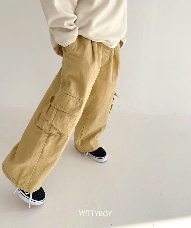 Witty Boy - Korean Children Fashion - #toddlerclothing - Street Cargo Pants - 2