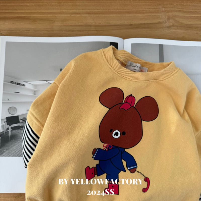 Yellow Factory - Korean Children Fashion - #Kfashion4kids - Peekaboo Sweatshirt - 8