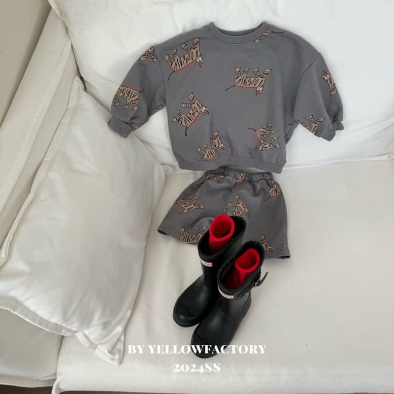 Yellow Factory - Korean Children Fashion - #Kfashion4kids - Boong Boong Top Bottom Set - 2