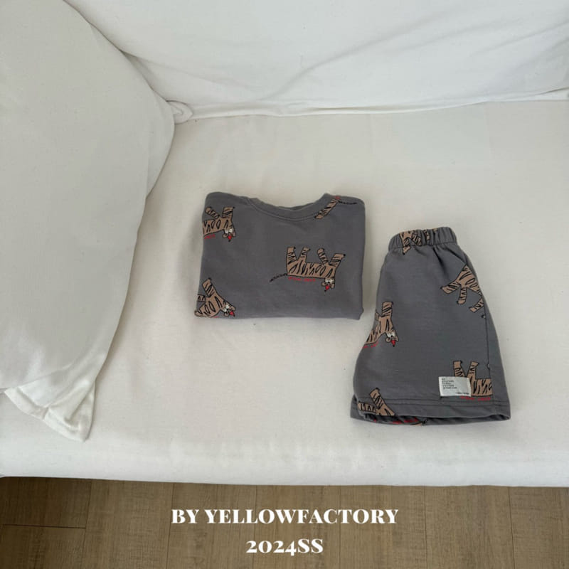 Yellow Factory - Korean Children Fashion - #childofig - Boong Boong Top Bottom Set - 8