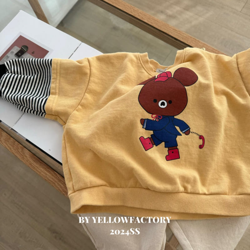 Yellow Factory - Korean Children Fashion - #designkidswear - Peekaboo Sweatshirt - 2