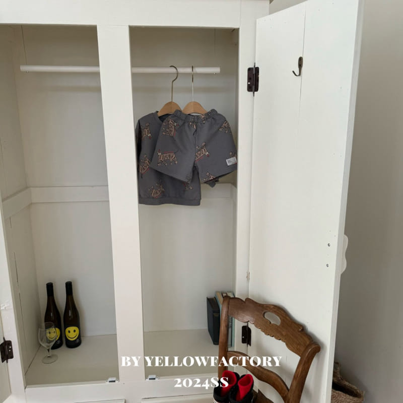Yellow Factory - Korean Children Fashion - #designkidswear - Boong Boong Top Bottom Set - 10