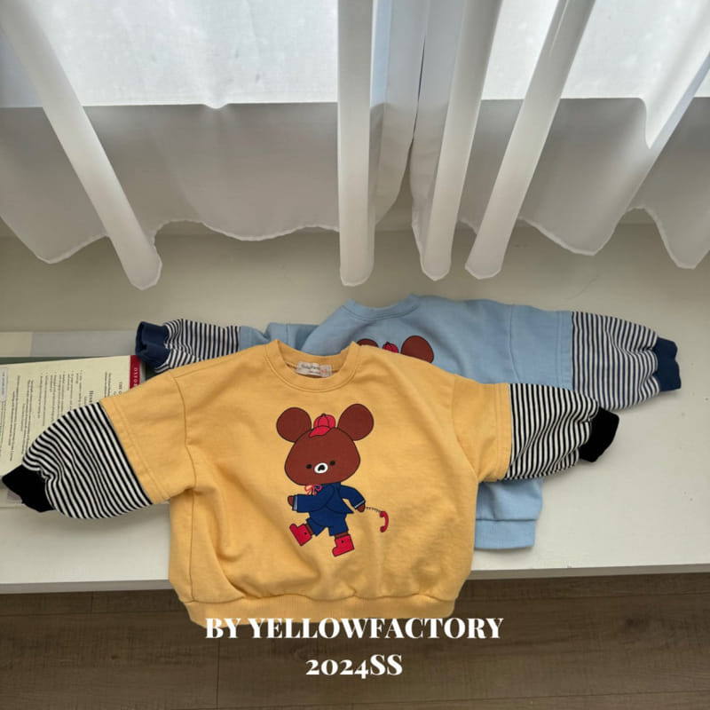 Yellow Factory - Korean Children Fashion - #kidsshorts - Peekaboo Sweatshirt - 5