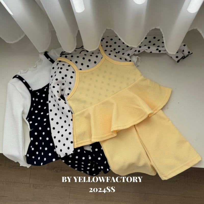 Yellow Factory - Korean Children Fashion - #kidsshorts - Maria Top Bottom Set