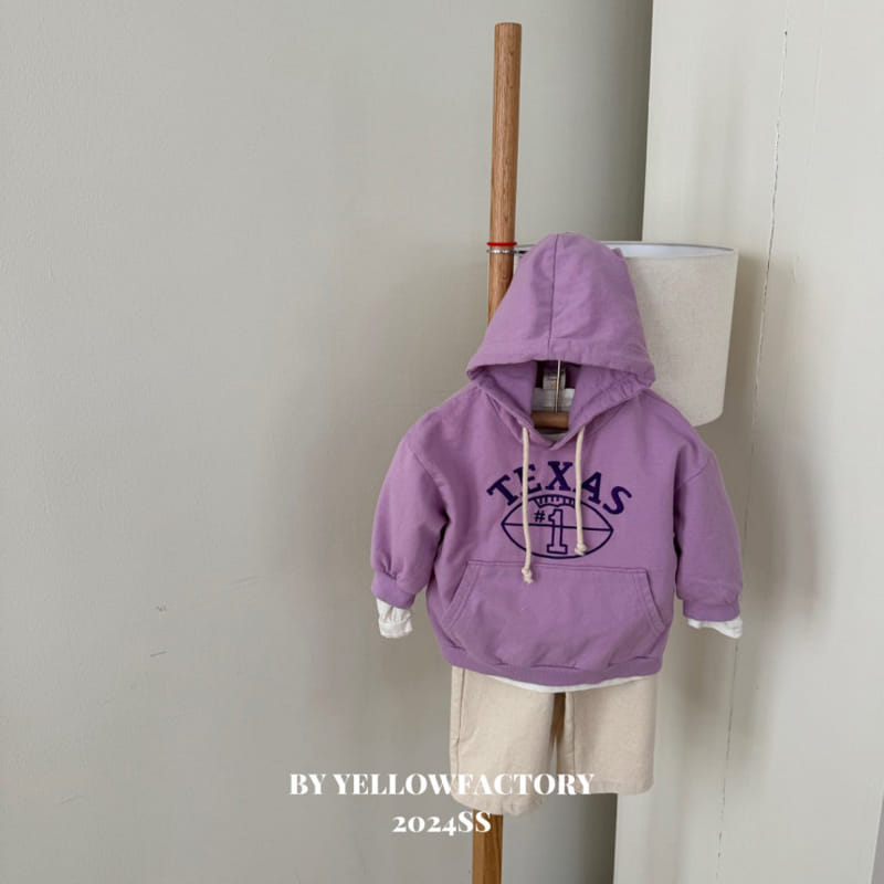 Yellow Factory - Korean Children Fashion - #kidsshorts - Texas Hoody Sweatshirt - 4