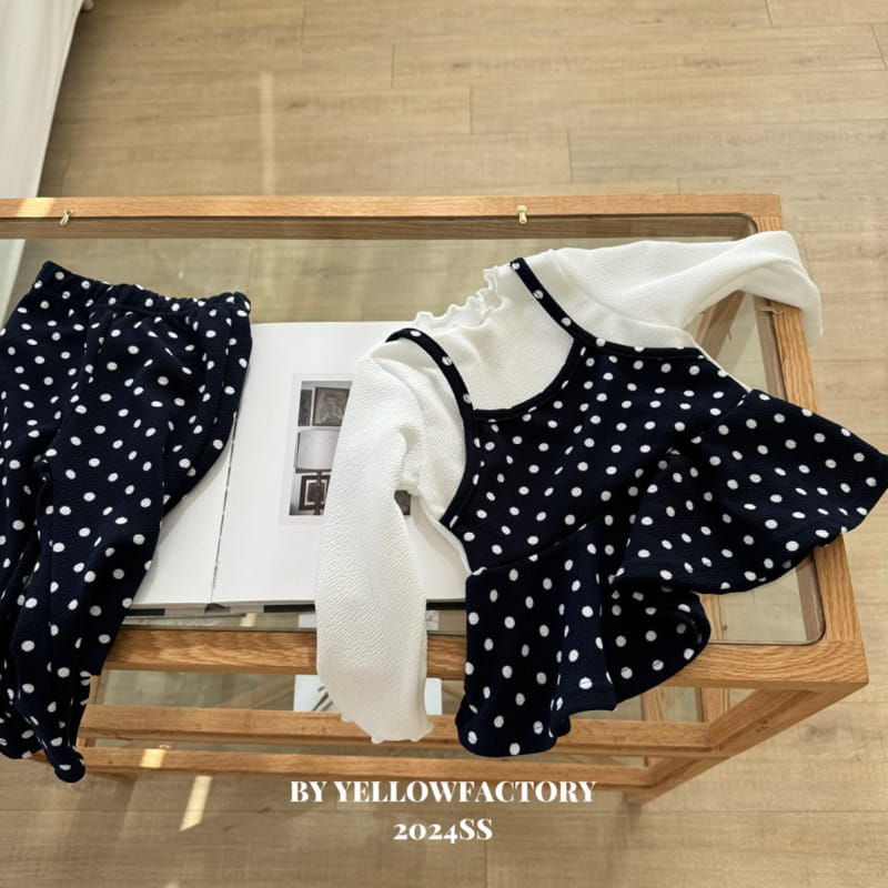 Yellow Factory - Korean Children Fashion - #kidsstore - Maria Top Bottom Set - 2