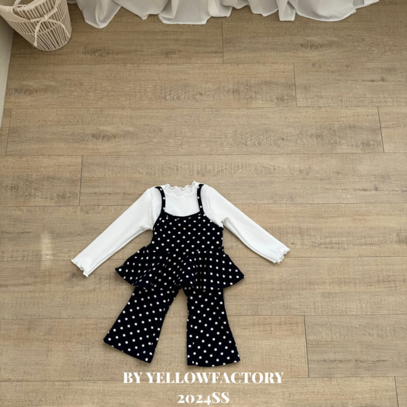 Yellow Factory - Korean Children Fashion - #littlefashionista - Maria Top Bottom Set - 5