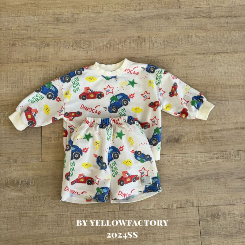 Yellow Factory - Korean Children Fashion - #littlefashionista - Boong Boong Top Bottom Set - 3