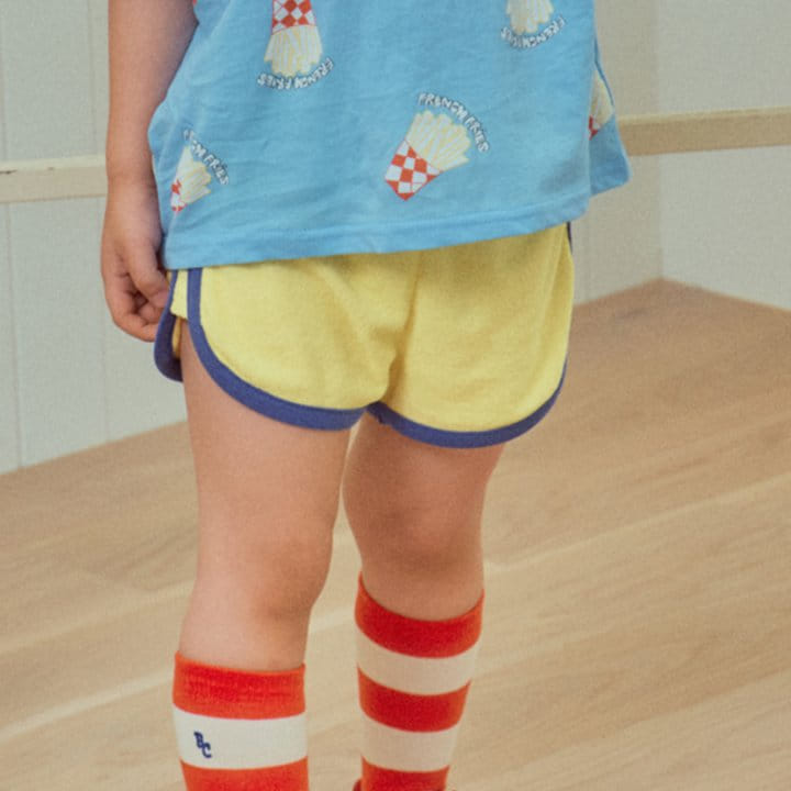 1St Blue - Korean Children Fashion - #designkidswear - Beool Terry Shorts - 3