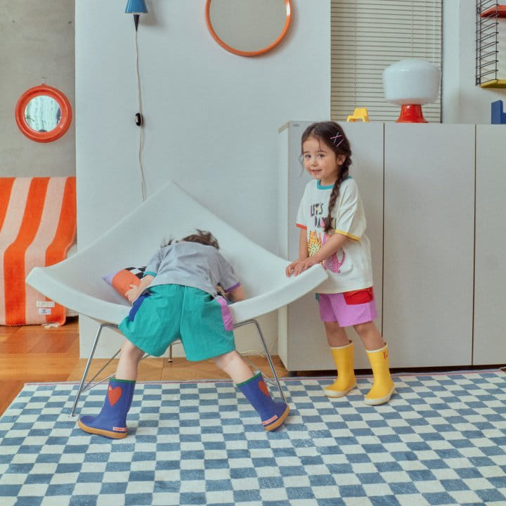 1St Blue - Korean Children Fashion - #discoveringself - Dance Short Sleeve Tee  - 3