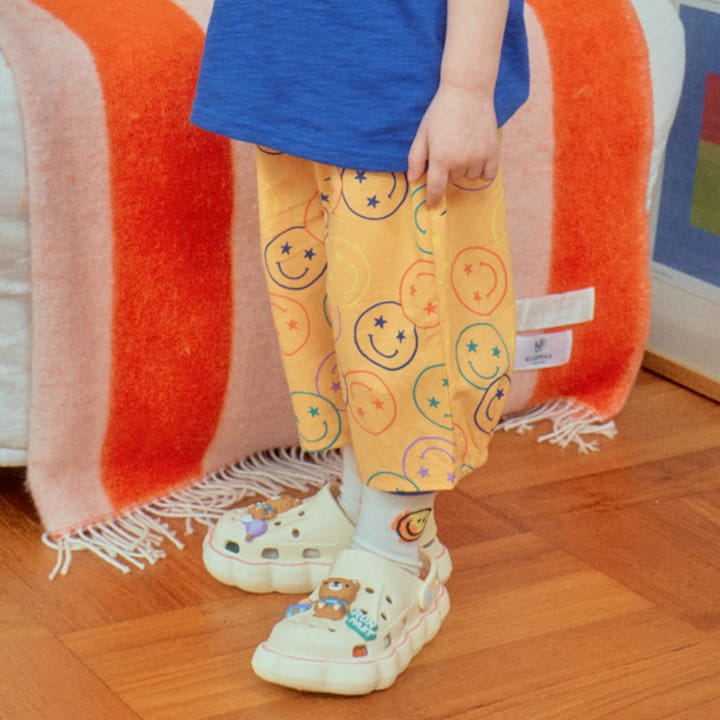 1St Blue - Korean Children Fashion - #fashionkids - Star Smile Pants  - 2