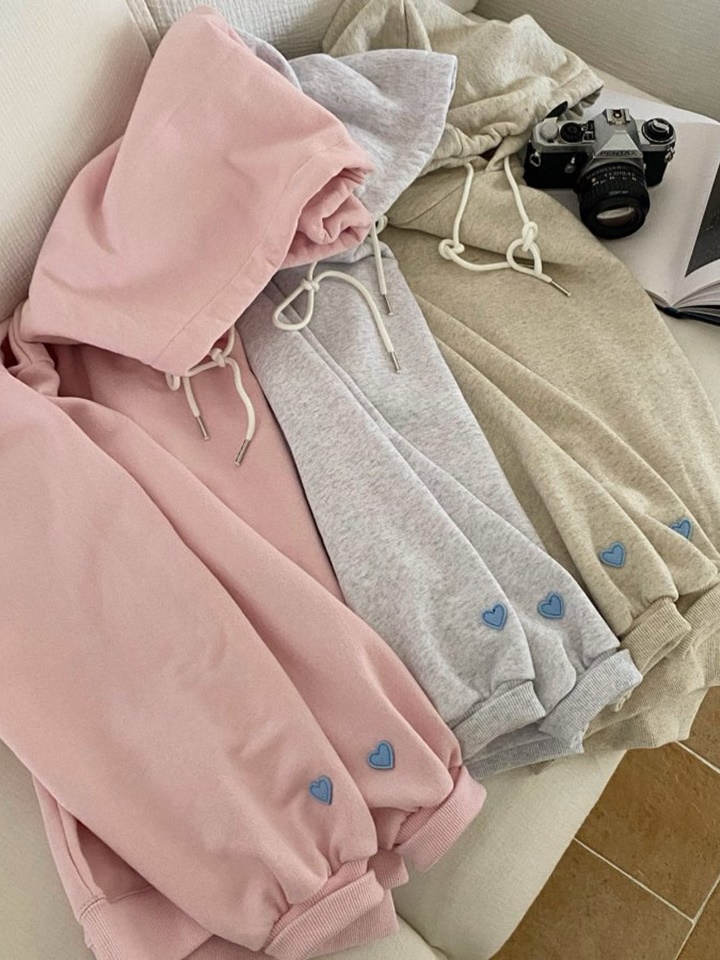 Heart Patch Hoody