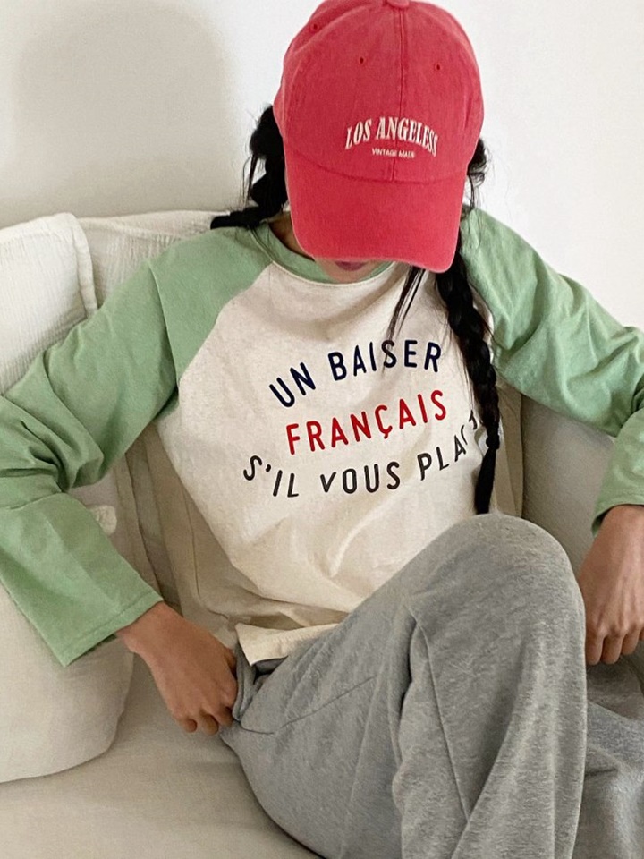 French Raglan Tee