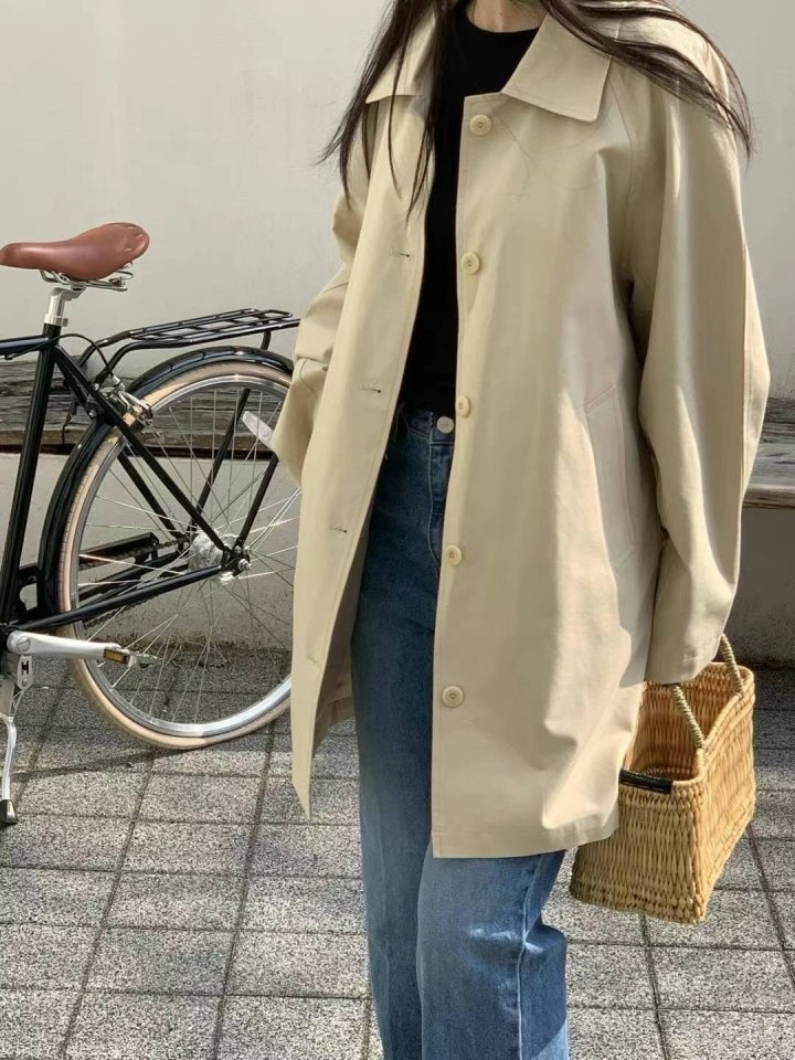 Easy Single Trench Coat Easy Single Trench Coat