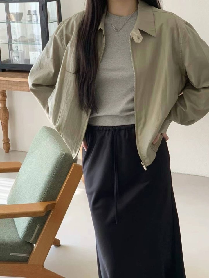 Silky Blouson Silky Blouson