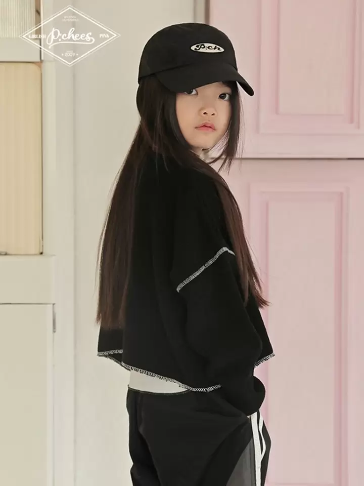 Neck String Crop Knit Full Over