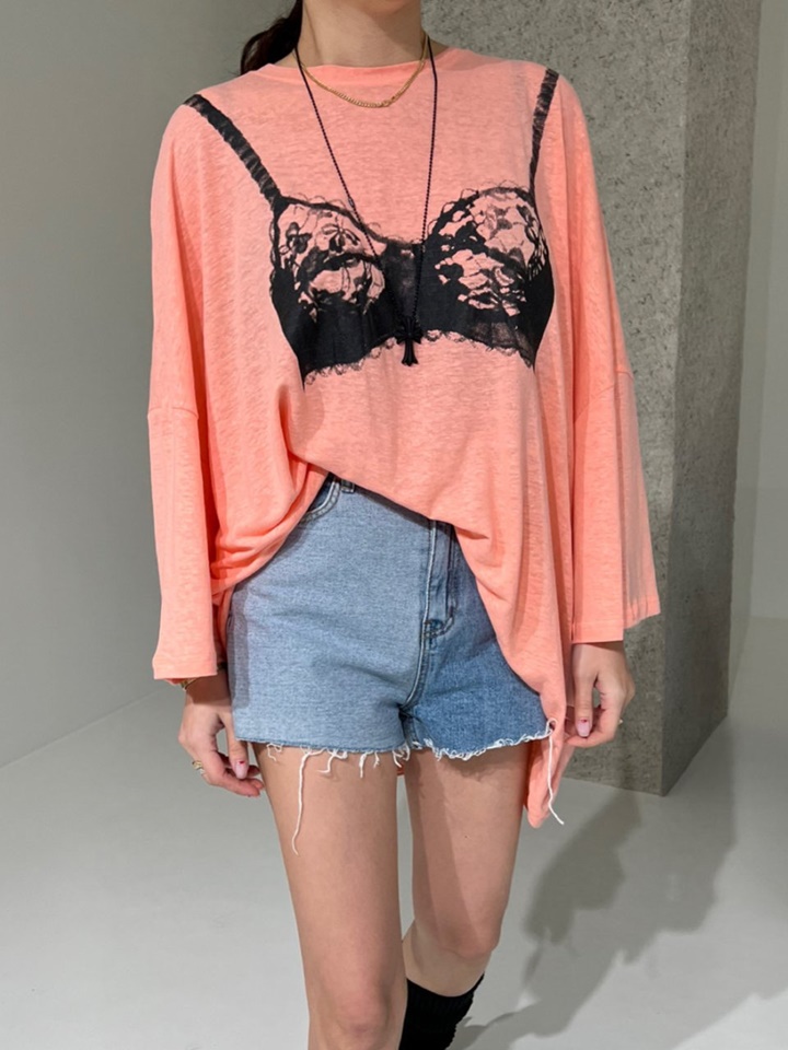 Bra Top Tee Bra Top Tee