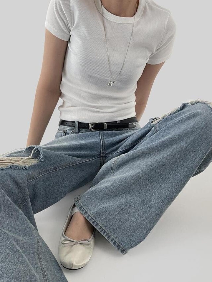 Hoose Rib Short Sleeve Tee