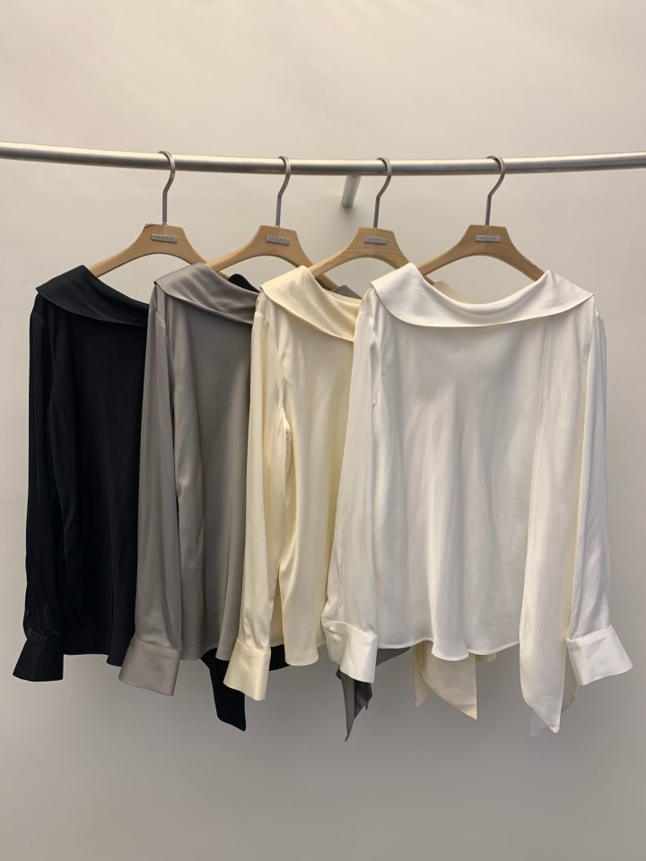 Modern Tie Blouse Modern Tie Blouse