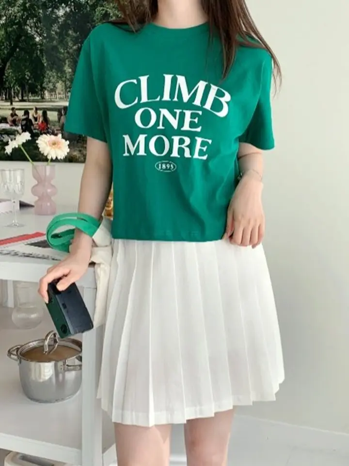 One More Crop Short Sleeve Tee One More Crop Short Sleeve Tee