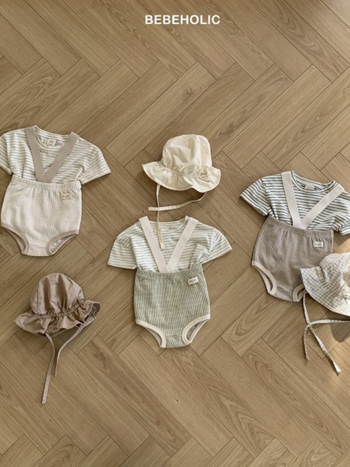 Waffle Dungarees Bloomers