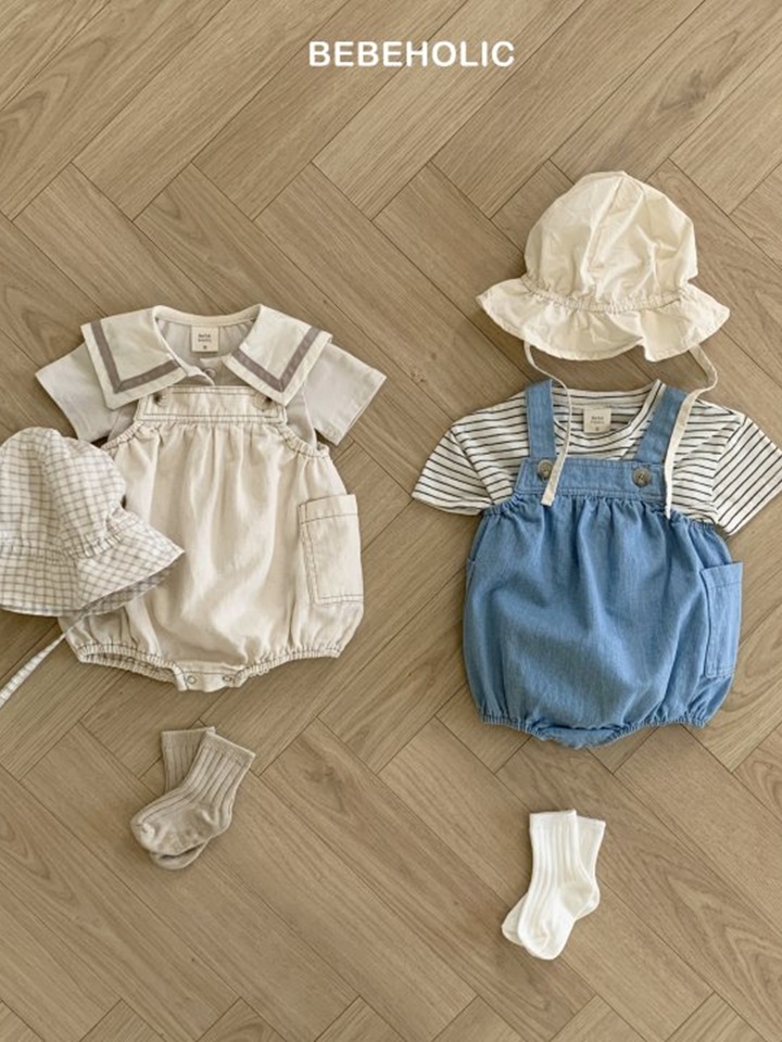 Denim Pocket Body Suit