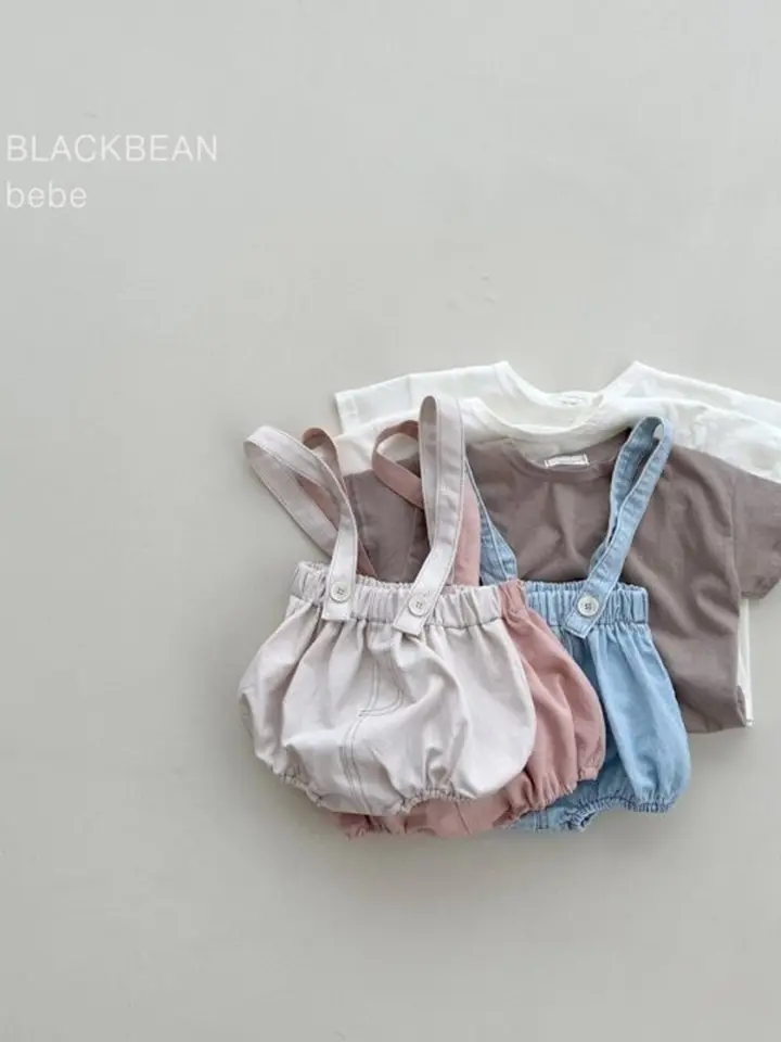 Mari Dungarees Top Bottom Set