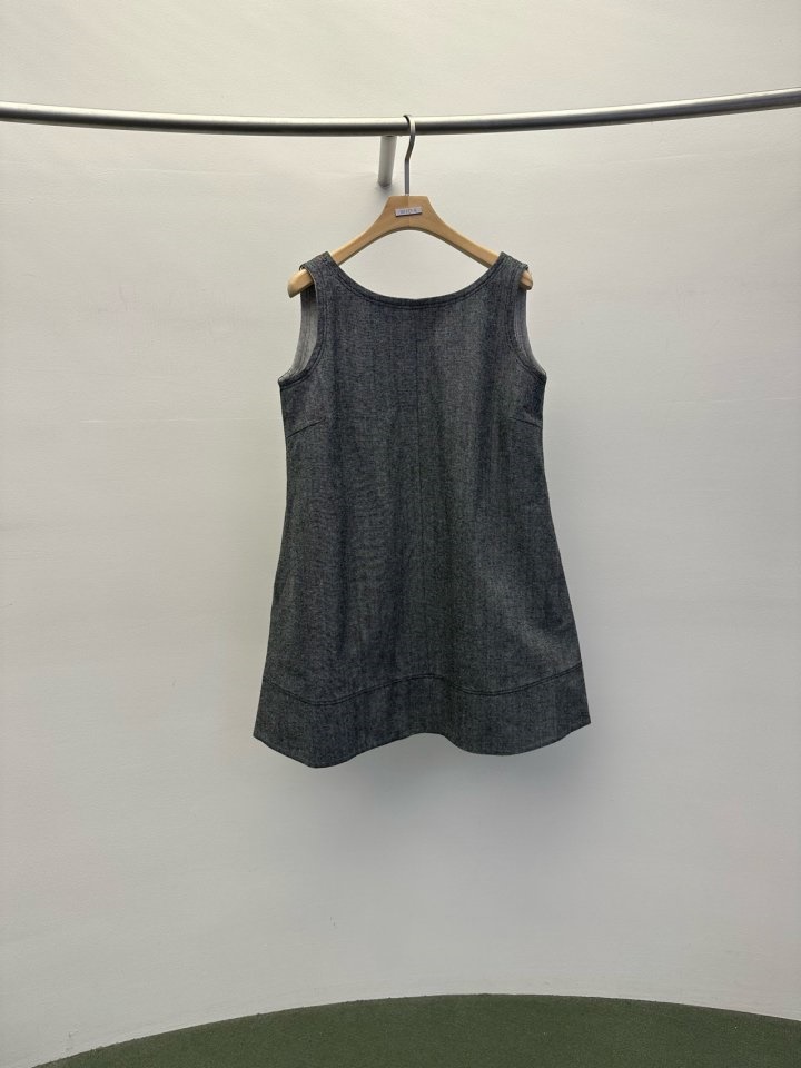 Denim A Line One-Piece Denim A Line One-Piece