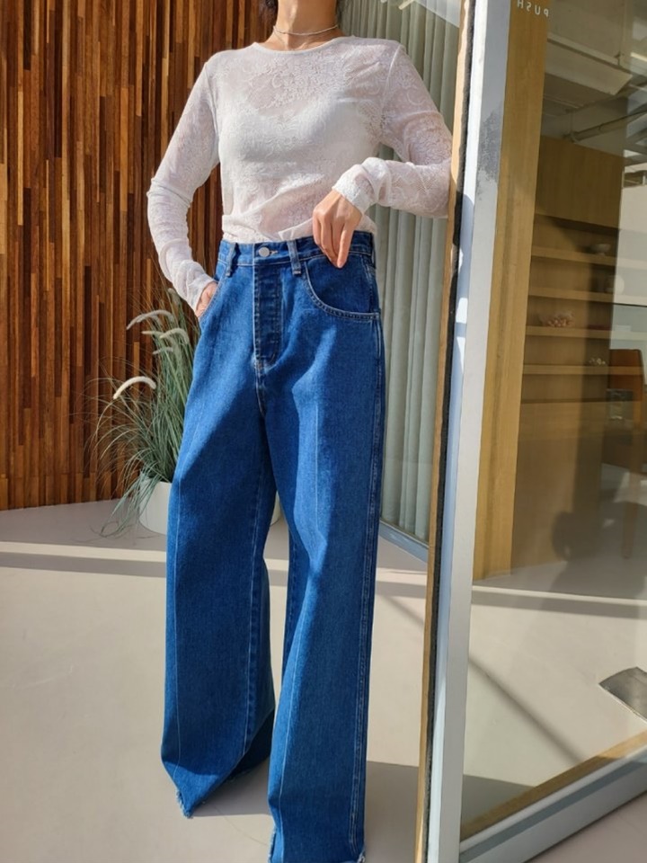 Straight Wrinkle Pants Straight Wrinkle Pants