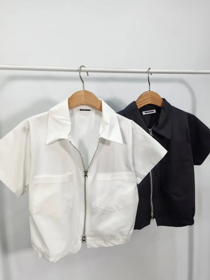 Twill Two Pocket Half Jumper