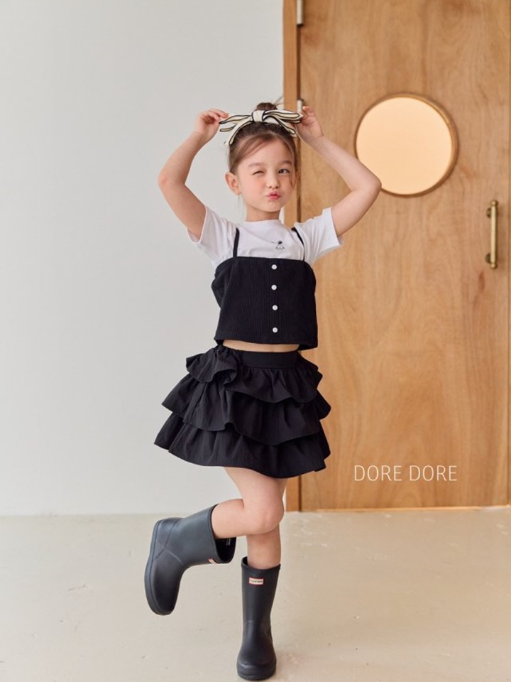 3 Layered Kan Kan Skirt Pants