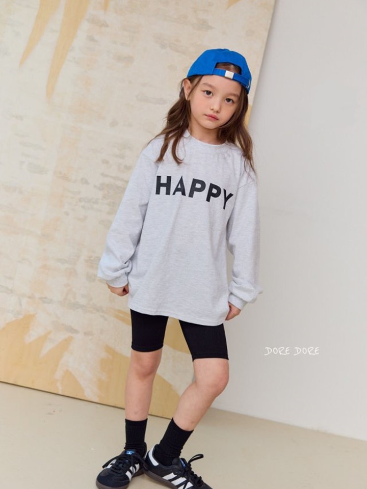 Happy Long Sleeve Tee