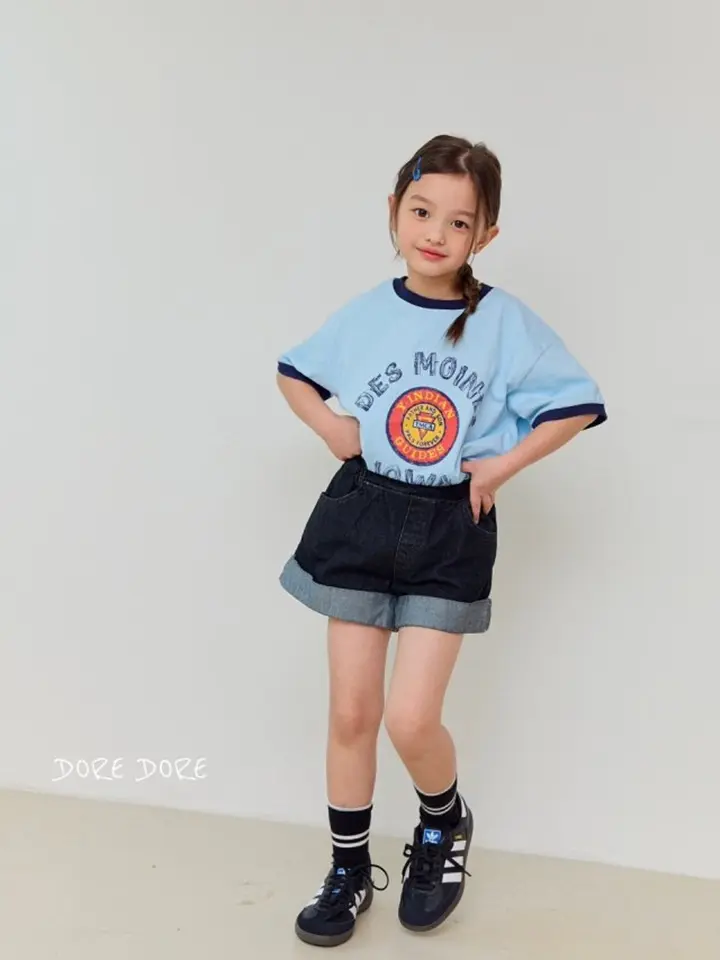 Rise Roll Up Shorts