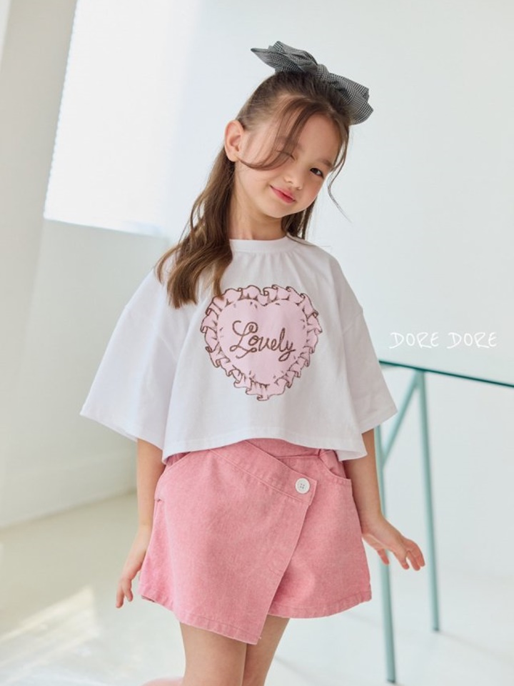 Wrap Pink Skirt Shorts