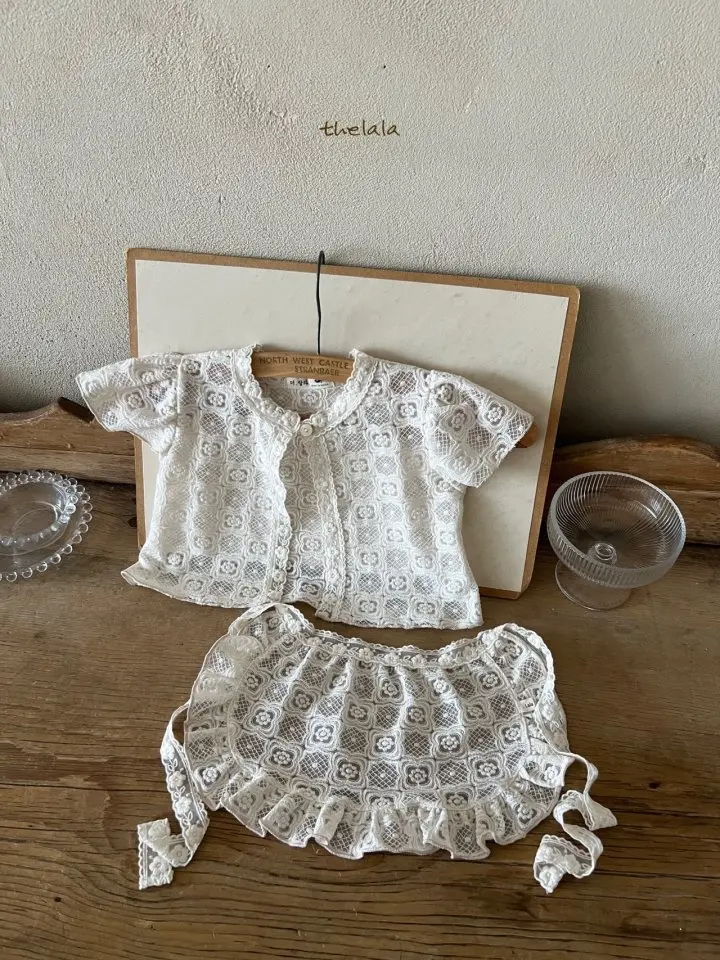 Square Flower Cardigan