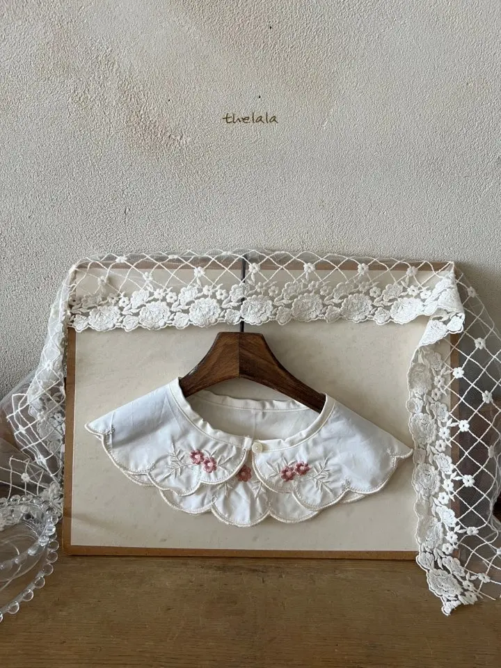 Embroidery Flower Cape