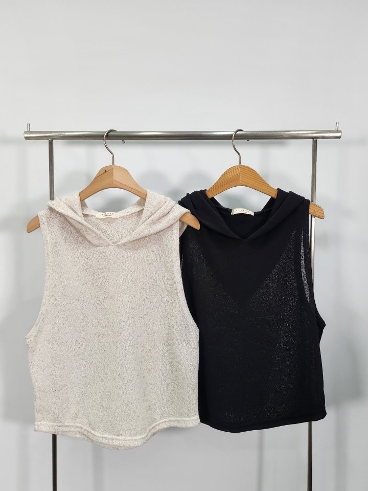 Bubble Hoody Sleeveless Tee Bubble Hoody Sleeveless Tee
