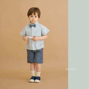 Aida - Korean Children Fashion - #childofig - Denim Shorts