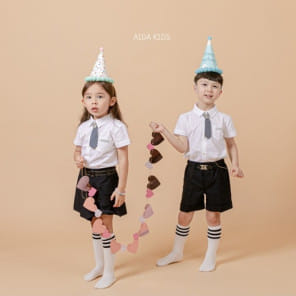 Aida - Korean Children Fashion - #childrensboutique - Basic Shorts