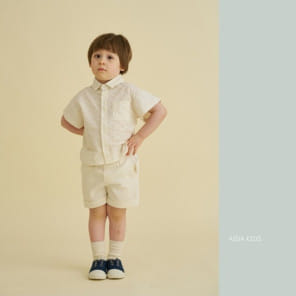 Aida - Korean Children Fashion - #discoveringself - Punching Embroidery Shirt